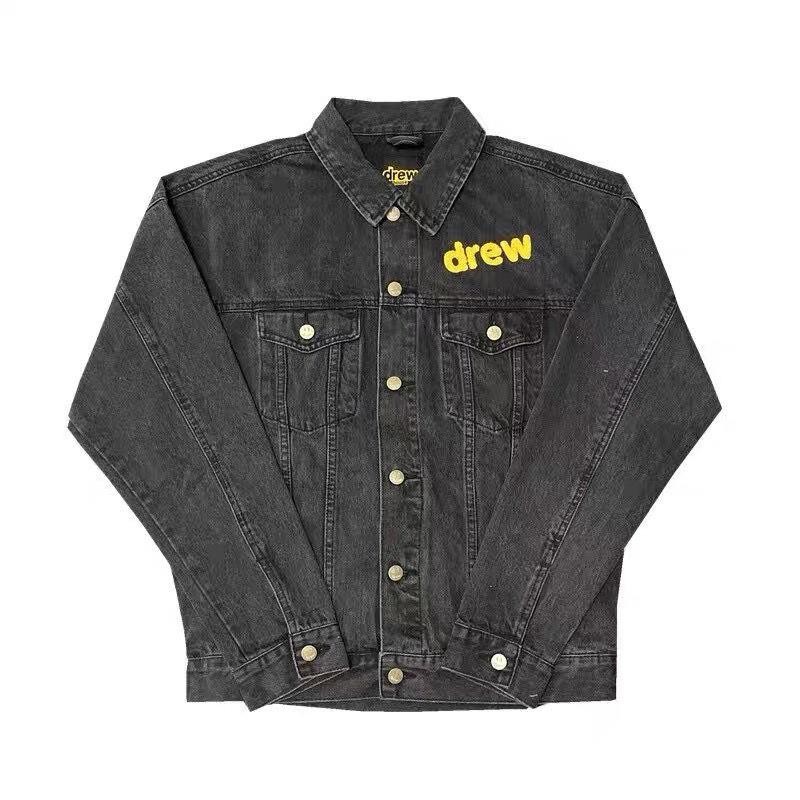 Drew denim jacket black - Drew House | Fashion Clothing